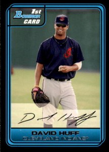 2006 Bowman Draft Picks & Prospects Draft Picks #DP64 David Huff Indians