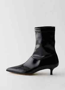 斯凯奇人造皮革女靴| eBay