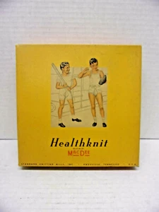 1930s Boys Healthknit Empty Underwear Advertising Box Baseball - Picture 1 of 4