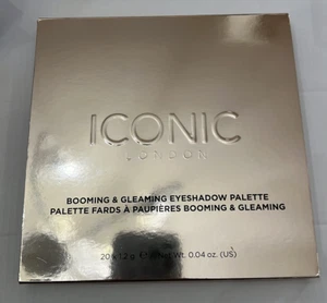Iconic London Booming Gleaming Eyeshadow Palette Eye Shadow 20 x 1.2g .04 g F195 - Picture 1 of 3
