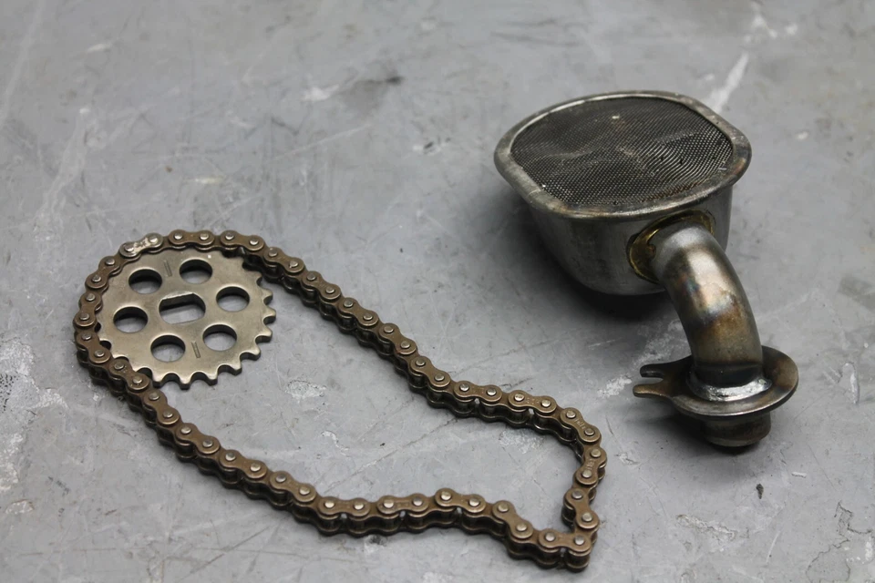 Honda Interceptor 500 1986 OEM motor interior filtro de aceite pantalla de recogida Foto 1 de 4