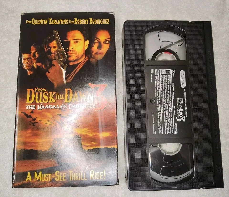 Dusk To Dawn 3: The Hangman’s Daughter VHS Blockbuster Video Rental Movie - Image 1 of 4