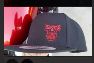Black Ride or Die Lifestyle ©™ snapback Hat Skull Sinister Sturgis Motorcycle - Picture 1 of 2