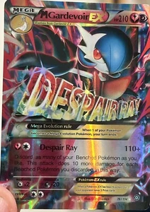 POKEMON Steam Siege 79/114 Fairy M GARDEVOIR EX Ultra Rare 2016 Edition - Picture 1 of 9