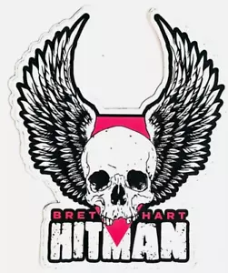 WWE Bret “The Hitman” Hart Collector Sticker – Celebrate the Crate Exclusive - Picture 1 of 1