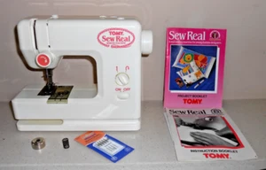 Vintage Tomy Hobby Time Sew Real Children's Sewing Machine Fully Working - Picture 1 of 12