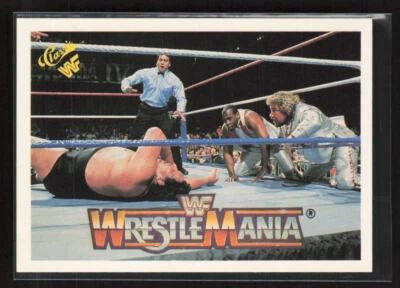 1990 Classic WWF Wrestlemania #52 Ted DiBiase / Virgil / Andre the Giant - Image 1 of 2