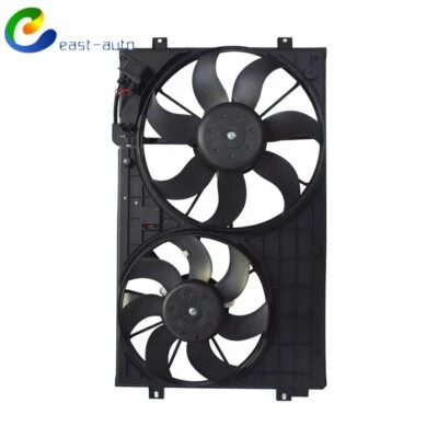 For Volkswagen Beetle Golf Jetta Rabbit 2.0L 2.5L Radiator Cooling Fan Assembly - Image 1 of 4