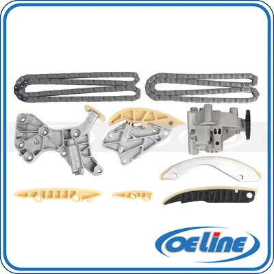 Fit 05-07 Volkswagen Jetta Beetle Rabbit 2.5L Timing Chain Kit Oil Pump Set - Image 1 of 4