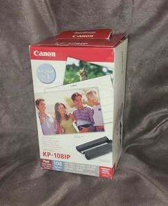 Cartuchos de tinta Canon Selphy 3 colores KP-361P y 108 hojas de papel de impresión KP-1081P - Imagen 1 de 3