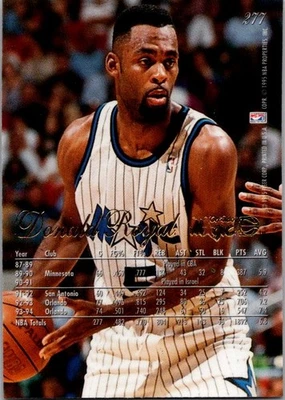 Donald Royal 1994-95 Fleer Flair #277 Orlando Magic - Image 1 of 2