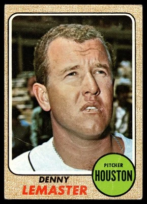 1968 Topps Denny Lemaster #491 Houston Astros - Image 1 of 2