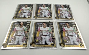 (6) Card Lot - 2025 Topps Chrome Jackson Merrill ‘Gold Cup’ #61 San Diego Padres - Picture 1 of 4
