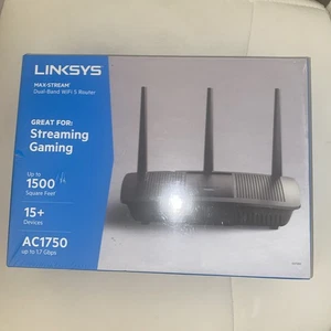 Linksys EA7200 Max Stream Dual Band AC1750 Wi-Fi 5 Router Streaming Gaming New - Picture 1 of 3