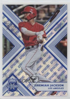 2018 Panini Elite Extra Edition Aspirations Blue /75 Jeremiah Jackson #56 - Image 1 of 2