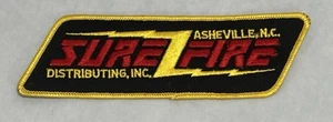 Vintage Surefire Patch Motorcycle Part Accessory Distributor Embroidered Emblem - Picture 1 of 5