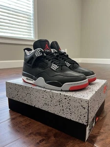 Size 10.5 - Air Jordan 4 Retro Bred Reimagined (FV5029-006) - Picture 1 of 6