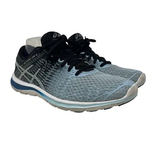 Asics Gel Super J33 2 Blue Black Running Sneakers 8 - Imagen 1 de 7