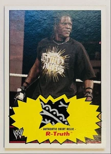 2012 TOPPS WWE AUTHENTIC SHIRT RELIC R-TRUTH #NN - Picture 1 of 2