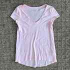 Lilly Pulitzer Light Pink Etta V-Neck Shirt size XXS