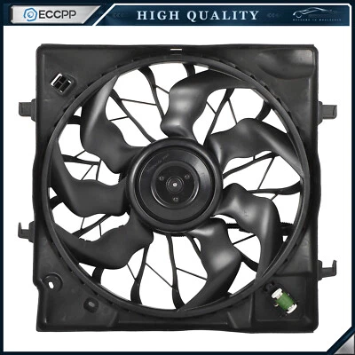 Conjunto de ventilador de radiador eléctrico para Kia Optima 2016-2018 2019 2020 para 623750 Foto 1 de 4