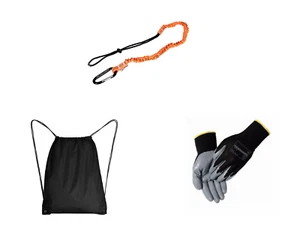 Profi Werkzeughalter Sicherungshalter Fallschutz Kletterausrüstung Baumpflege   - Bild 1 von 3