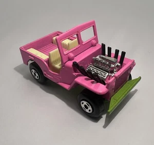 Matchbox Superfast No 2 Jeep Hot Rod; Pink - Picture 1 of 9