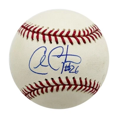 Béisbol oficial autografiado por Chris Carpenter de las Grandes Ligas Foto 1 de 2
