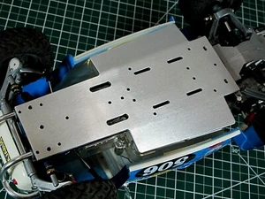New Aluminum Chassis Bottom Plate Tamiya 1/10 RC Super Champ Buggy Sand Scorcher - Picture 1 of 6