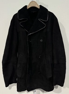 Abrigo Hugo Boss Cuero Gamuza Oveja Talla 38 (48 EUR) Italia Foto 1 de 4