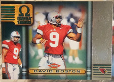 1999 Pacific Omega David Boston RC #2 Arizona Cardinals