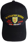 U.S. Army 1St Infantry Division Iraqi Freedom Vet Military Ball Cap