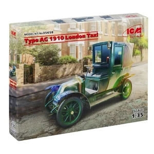 ICM 35658 Kit Coche Plástico Modelos 1:35 Tipo AG 1910 London Taxi - Kit Modelado - Imagen 1 de 11