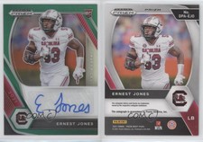 2021 Panini Prizm Draft Picks Green Ernest Jones #DPA-EJO Rookie Auto RC
