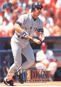 1996 Fleer Ultra Baseball Wade Boggs #98 NM/MT NEW YORK YANKEES - Picture 1 of 2