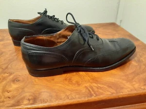 Zapatos de vestir Famous Church's de grado personalizado con punta de ala para hombre. Talla 11 C. Negro. - Imagen 1 de 8