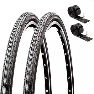 KIT 2 COPERTONI +2 CAMERE D'ARIA PER BICI CITY CITYBIKE 700 X 35 C ZOOKA POWER - Bild 1 von 3