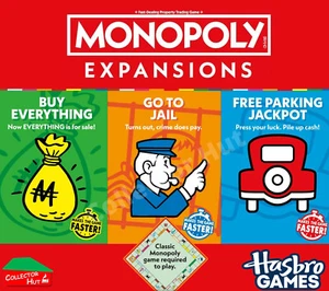 Monopoly Offizielle Erweiterungspacks NEU Original - Bild 1 von 32