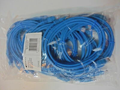 Philex  UK  2m   CAT 5E  RJ45  Patch Lead Blue 70521RE/S   Pack of 10 - Image 1 of 3