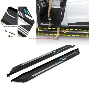 2PCS Running Board fits for SsangYong Musso 2019-2024 Side Step Nerf Bars Pedal - Picture 1 of 5