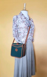 Bolso de hombro verde vintage Dooney & Bourke - Imagen 1 de 9