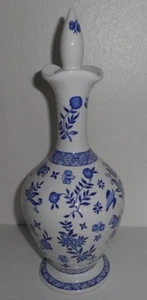 COALPORT Made in England Uno di A Edizione Limitata Decanter Blu con Vaso Tappo - Foto 1 di 8