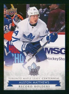 AUSTON MATTHEWS RH 2017-18 TORONTO MAPLE LEAFS CENTENNIAL 17-18 NO 149 4949 - Picture 1 of 2