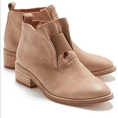 BOTÍN EILEEN FISHER SOUL TUMBLED NOBUCK Cuero Tostado Talla 6 Foto 1 de 4