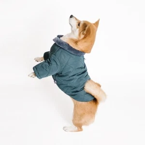 Dog’s Jacket Warm Winter Spring Clothes Fleece Cold Proof Warm Cotton Coat - Picture 1 of 5