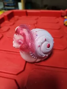 Vintage 80's Tonka Keypers Baby Pearl Pink Snail Coin Bank Toy 1986 AU - Picture 1 of 5