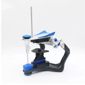 Fully Adjustable Dental Articulator Set Jaw Frame Facebow Transfer Stand Plates - Picture 1 of 20