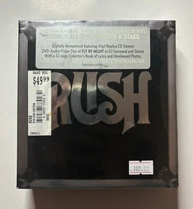 RUSH - SECTOR 1 THE FIRST FIVE RUSH ALBUMS (SEALED) 5CD +DVD 2011 - Picture 1 of 2