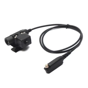 Auriculares tácticos U94 PTT para enchufe COMTAC NATO para Sepura Stp8000 Stp8030 - Imagen 1 de 6