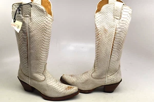 Botas altas para mujer Idyllwind 7,5 m puntales occidentales - punta de corte estampado serpiente - Imagen 1 de 9